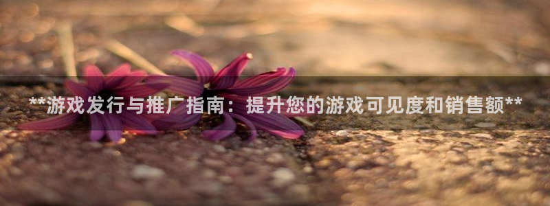 门徒娱乐充值能正常提现吗：**游戏发行与推广指南：提升您的游戏可见度和销售额**
