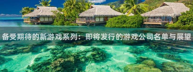 门徒平台注册登陆不上怎么办：备受期待的新游戏系列：即将发行的游戏公司名单与展望